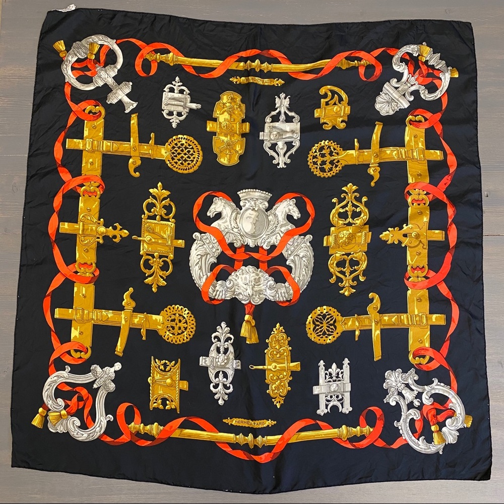 Hermès Vintage Silk Scarf